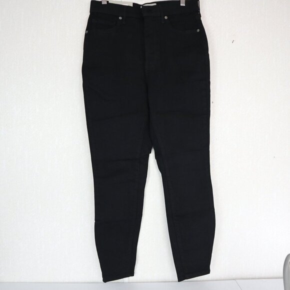 NEW Everlane Jeans Women's The Way-High Skinny Jean  Black  30 - Picture 2 of 9